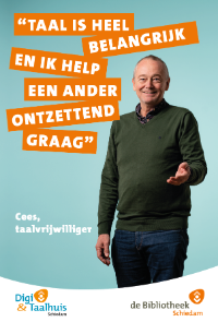 Bekijk details van Bibliotheek Schiedam lanceert wervingscampagne vrijwilligers